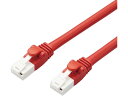 【お取り寄せ】エレコム LANケーブル CAT6A 簡易包装 2m LD-GPAT RD2 RS