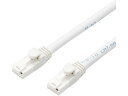 【お取り寄せ】エレコム LANケーブル CAT6A 簡易包装 1m LD-GPAT WH1 RS