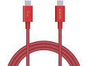 【お取り寄せ】エレコム USBケーブル Type-C - Type-C 1m MPA-CCPS10PNRD