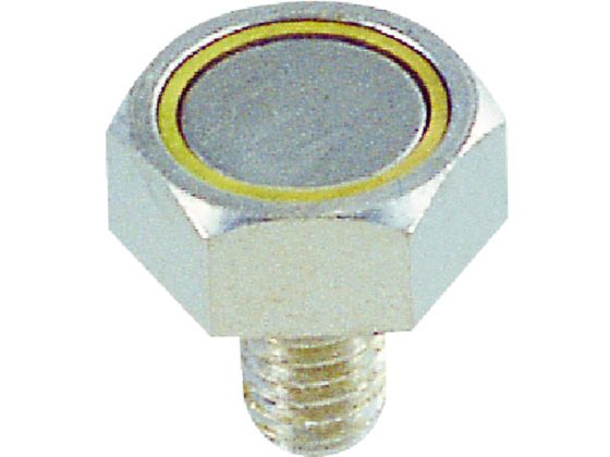 【お取り寄せ】カネテック 六角形永磁ホルダ おねじ付 KM-RB14