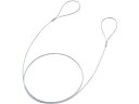 【お取り寄せ】サンワサプライ eセキュリティ ワイヤー 長さ1.0m・直径2.2mm SLE-11W-1