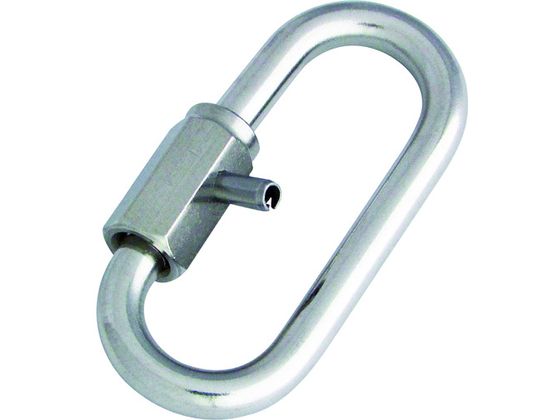 【お取り寄せ】水本 ステンレス ピン止めリングキャッチ 線径4mm 長さ34mm B-802