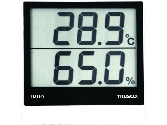 【お取り寄せ】TRUSCO デジタル温湿度計 TDTHY