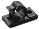 【お取り寄せ】ヤザワ ケーブルクリップ 黒 内径6mm FKN6