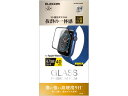 【お取り寄せ】エレコム AppleWatch ガラスフィルム 40mm フルカバー AW-20SFLGGRBK