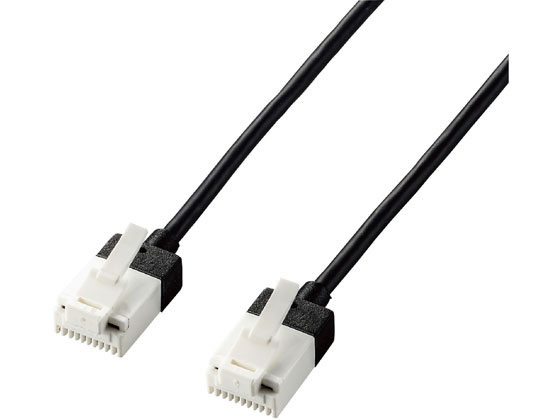 【お取り寄せ】エレコム LANケーブル Cat6A 超スリム 5m LD-GPASST BK50