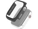 【お取り寄せ】エレコム Apple Watch ケース フルカバー ガラス AW-44CSPCGBK