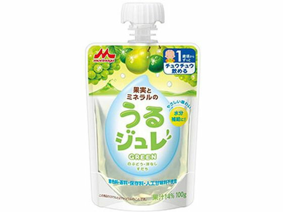 【お取り寄せ】森永乳業 果実とミネラルのうるジュレ GREEN 100gのサムネイル