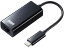 ڤ󤻡USB3.2 TypeC-LANѴץ(֥å) USB-CVLAN2BKN