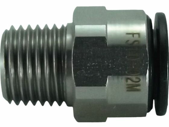 樂天商城 - 【お取り寄せ】チヨダ ファイブSUSメイルコネクタ 10mm・R1／4 FS10-02M
