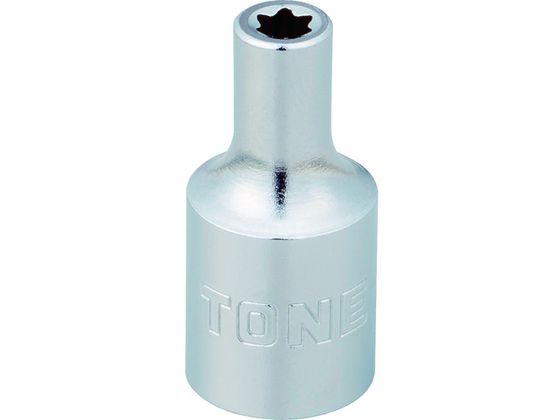 【お取り寄せ】TONE E型トルクスソケット 呼びNO.E4 差込角6.35mm 2TX-E04