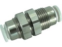 【お取り寄せ】チヨダ ファイブSUSバルクヘッドユニオン 白 4mm FS4-00BUW