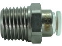 【お取り寄せ】チヨダ ファイブSUSメイルコネクタ 白 4mm・R1/4 FS4-02MW