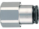 【お取り寄せ】チヨダ ファイブフィメイルコネクタ 6mm・Rc1/8 F6-01F
