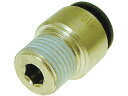 【お取り寄せ】チヨダ ファイブ六角穴付メイルコネクター 6mm・R1/8 F6-01MS