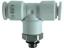 【お取り寄せ】チヨダ ファイブSUSメイルブランチティ 白 4mm・M5×0.8 FS4-M5MTW
