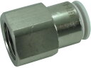 【お取り寄せ】チヨダ ファイブフィメイルコネクタ W(白)6mm・RC1/4 F6-02FW