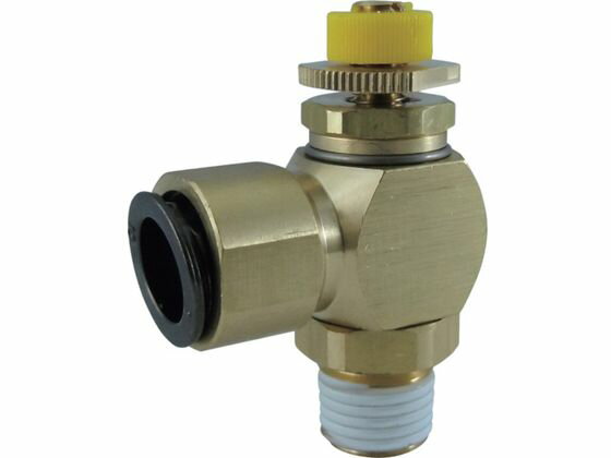 【お取り寄せ】チヨダ フジスピードコントローラα(金属)メーターアウト10mm・R1／4 10-0