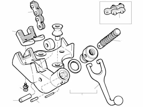 【お取り寄せ】RIDGID ジョー スクリュー F／BC-410、510(2本入) 32457
