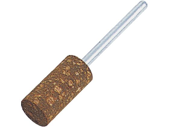 【お取り寄せ】TRUSCO ゴム軸付砥石 Φ8×幅20×軸3 #220 10本入 KI22