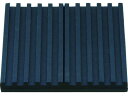 【お取り寄せ】TRUSCO 防振パット 耐熱・耐油性 10×50×50 OHS-10-50CR