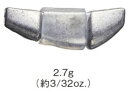 【お取り寄せ】モーリス フックセットシンカーおもし! 2.7g