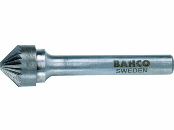 【お取り寄せ】バーコ 60°円錐形超硬ロータリーバーシングルカット 刃径10mm BAHK1