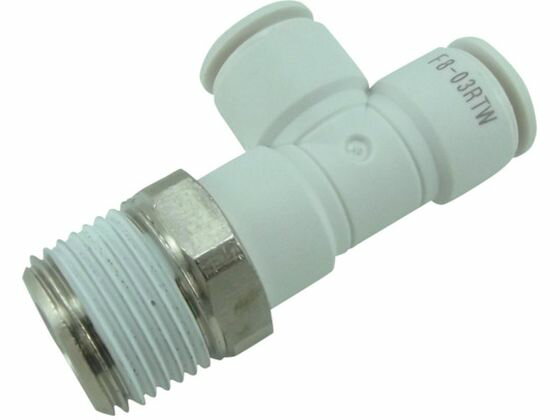 乐天商城 - 【お取り寄せ】チヨダ ファイブメイルランティ W(白)8mm・R3／8 F8-03RTW