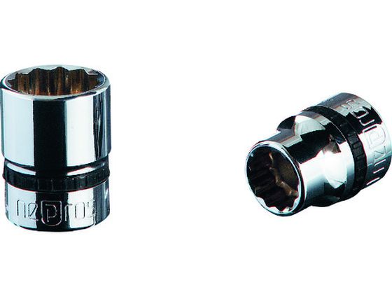 【お取り寄せ】ネプロス 9.5sq.ソケット(十二角) 対辺寸法19／32 全長26 NB3