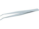 【お取り寄せ】TRUSCO ステンレス製ピンセット シリコン付 AA先曲150 TSPS-28