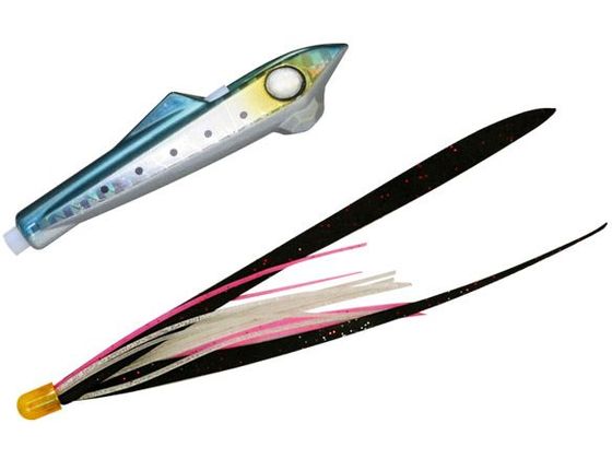 【お取り寄せ】ジャッカル ビンビンロケット 30g #F209 ギラIW 真っ黒RD