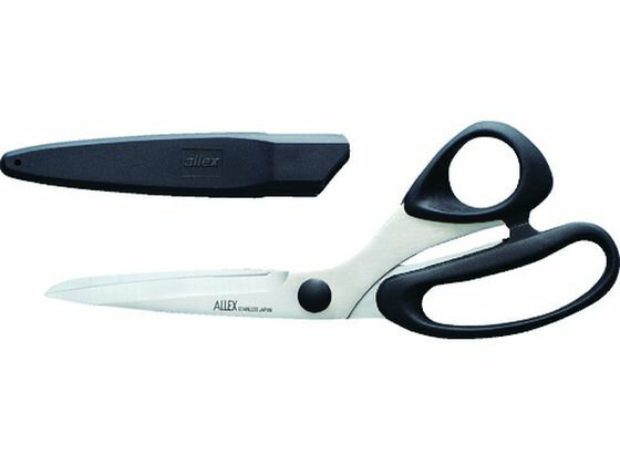 【お取り寄せ】ALLEX ラシャ切りはさみキャップ付 15104