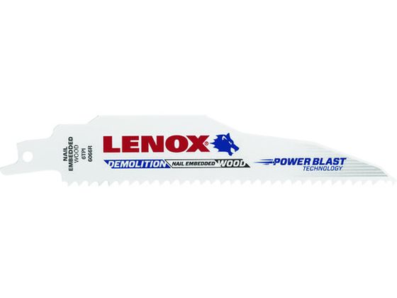 LENOX 解体用セーバーソーブレード 6066R 150mm×6山 (2枚入