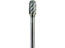 【お取り寄せ】NRS 超硬バー 砲弾d-steelカット 刃径12×刃長25×軸径6×