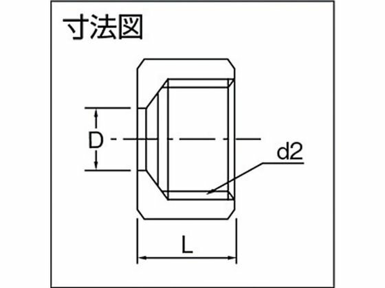 【お取り寄せ】ASOH リングナットΦ10 RN-1010