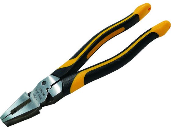 【お取り寄せ】メリー 強力圧着ペンチ(穴付)200mm 2060-200