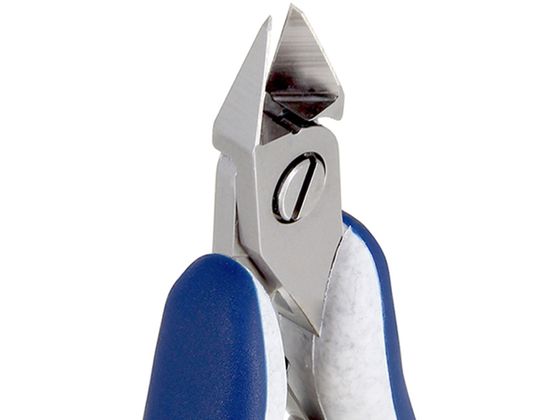 【お取り寄せ】idealtek ESD精密ニッパ 先細形 大 フラッシュ刃 120mm ES535