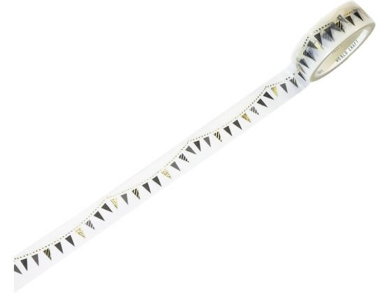 ワールドクラフト キラキラマスキングテープ Garland KRMT15-029