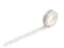 ワールドクラフト キラキラマスキングテープ Lavender KRMT15-067