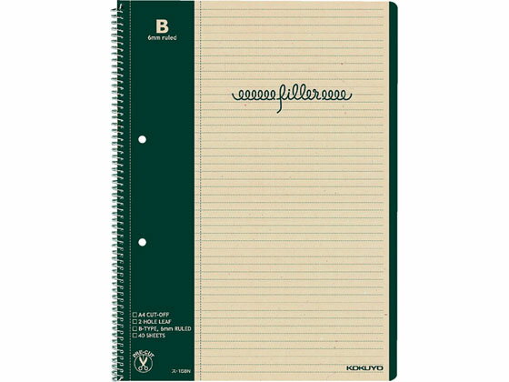 A4 Size - コクヨ フィラーノート B罫 A4 ス-15BN