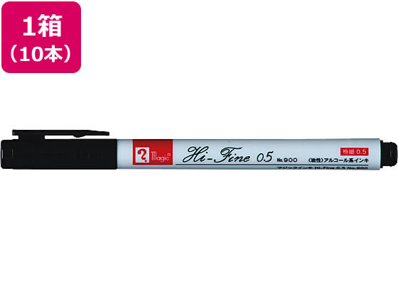 寺西化学工業 マジックインキ No.900 黒 10本...