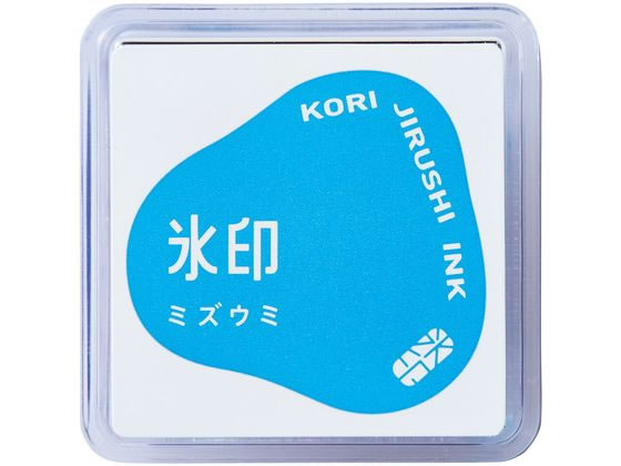 キングジム 透明スタンプ 氷印 スタンプパッド ミズウミ CLP-001