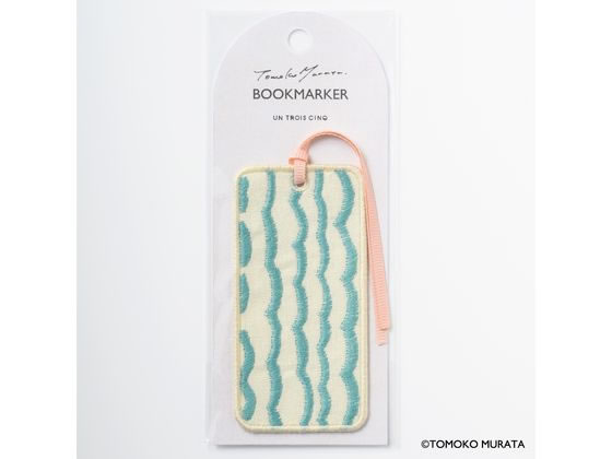 【お取り寄せ】ヒサゴ ムラタトモコ 刺繍しおり Ripple(リップル) UTN297