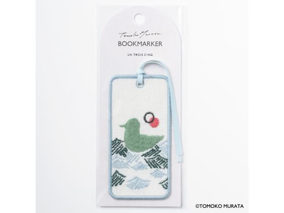 【お取り寄せ】ヒサゴ ムラタトモコ 刺繍しおり Seabird(海鳥) UTN299