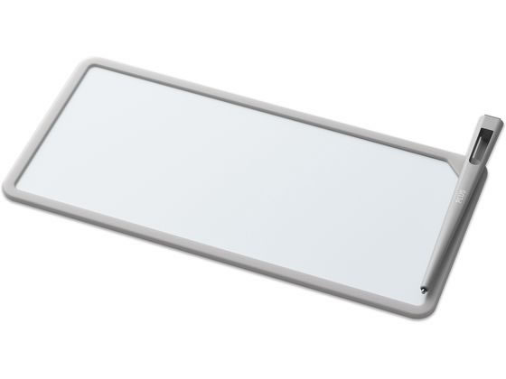 【商品説明】消耗品が無く、繰り返し書き消しできるメモ水に濡れても消えないので、水回りでも使える筆記性能を見直し、従来品よりコントラストアップどのような環境でも使いやすいナチュラルカラー消しカスが無く、クリーンに使える保存しておきたいメモは、Kaiteアプリで保存シリコーン素材採用で、デスク上でずれにくく、片手でもスマートに書ける【仕様】●材質：本体ベース／シリコーンゴム、PVC、筆記面／PET、専用ペン・活性化バー／ABS、マグネット●外形寸法：A4×1／3／W210　x　H100　x　D4mm●板面有効寸法：A4×1／3／W198×H88mm●重量（付属品含む）：A4×1／3／83g●付属品：イレーザー付き専用ペン、活性化バー【備考】※メーカーの都合により、パッケージ・仕様等は予告なく変更になる場合がございます。【検索用キーワード】PLUS　プラス　ぷらす　文具　文房具　ステーショナリー　事務用品　ビジネス小物　オフィス用品　備品　便利　グッズ　Kaiteメモ　カイテメモ　かいてめも　Kaite　かいて　カイテ　カイテ　メモ　メモ　MEMO　memo　めも　538253　KM−1021A−GY　KM1021A　KM−1021A−GY　KM1021AGY　くり返し　繰り返し　書き消し　書き消しできる　磁石　じしゃく　グレー　ぐれー　gray　A4×1　3　st＿aw＿04　文房具総選挙　E56571繰り返し書き消しできる！　Kaiteメモ