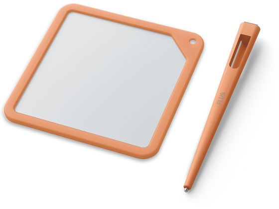 【商品説明】消耗品が無く、繰り返し書き消しできるメモ水に濡れても消えないので、水回りでも使える筆記性能を見直し、従来品よりコントラストアップどのような環境でも使いやすいナチュラルカラー消しカスが無く、クリーンに使える保存しておきたいメモは、Kaiteアプリで保存シリコーン素材採用で、デスク上でずれにくく、片手でもスマートに書ける【仕様】●材質：本体ベース／シリコーンゴム、PVC、筆記面／PET、専用ペン・活性化バー／ABS、マグネット●外形寸法：90×90／W90　x　H90　x　D4mm●板面有効寸法：90×90／W78×H78mm●重量（付属品含む）：90×90／39g●付属品：イレーザー付き専用ペン、活性化バー【備考】※メーカーの都合により、パッケージ・仕様等は予告なく変更になる場合がございます。【検索用キーワード】PLUS　プラス　ぷらす　文具　文房具　ステーショナリー　事務用品　ビジネス小物　オフィス用品　備品　便利　グッズ　Kaiteメモ　カイテメモ　かいてめも　Kaite　かいて　カイテ　カイテ　メモ　メモ　MEMO　memo　めも　538255　KM−0909A−OR　KM0909A　KM−0909A−OR　KM0909AOR　くり返し　繰り返し　書き消し　書き消しできる　磁石　じしゃく　ピーチオレンジ　ぴーちおれんじ　オレンジ　orange　90×90　st＿aw＿04　文房具総選挙　E56573繰り返し書き消しできる！　Kaiteメモ