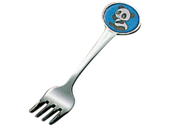 【お取り寄せ】高山工業 ステンレス お子様用カトラリー パンダ フォーク 青 2461820