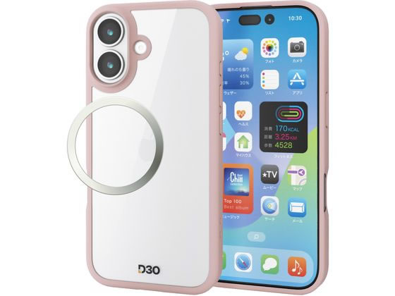 乐天商城 - 【お取り寄せ】エレコム iPhone17 ケース D3O ピンク PM-A25AD3OFCPN