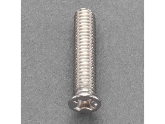 【お取り寄せ】エスコ 小皿頭小ねじ ステンレス製 M5×15mm 4本 EA949NJ-515A