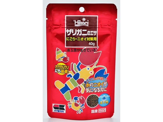 【お取り寄せ】キョーリン ザリガニのエサ にごり・ニオイ対策 40g